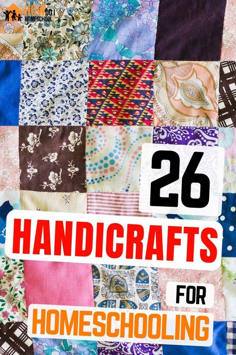 Get into the summer spirit with these 26 Charlotte Mason handicrafts! Perfect for bringing creativity to any homeschool hour. #homeschooling #summercreativity Fourth Grade Homeschool Ideas, Charlotte Mason Handy Crafts, Home School Project Ideas, Charlotte Mason Thanksgiving, Homeschool Art Activities, Homeschool Handicraft Fair, Charlotte Mason Habits List, Handicrafts For Kindergarten, Homeschool Laminating Projects