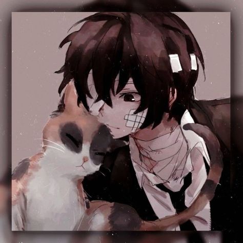 Dazai Pfp, Dark Academia, Hair, Anime