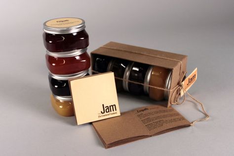 jam packaging Jam Jar Labels, Jam Packaging, Jam Label, Honey Packaging, Jar Packaging, Jar Design, Cool Packaging, Graphic Design Packaging, Food Packaging Design