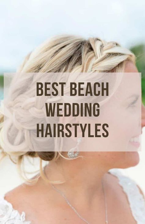 40 Trendsetting Beach Wedding Hairstyles Best Beach Wedding Hairstyles, Beach Hairstyles For Wedding, Updo For Beach Wedding, Beach Bridesmaid Hair Up Dos, Florida Wedding Hairstyles, Beach Engagement Hairstyles, Bridal Hairstyles For Beach Wedding, Beach Updos For Medium Hair, Easy Beach Wedding Hairstyles