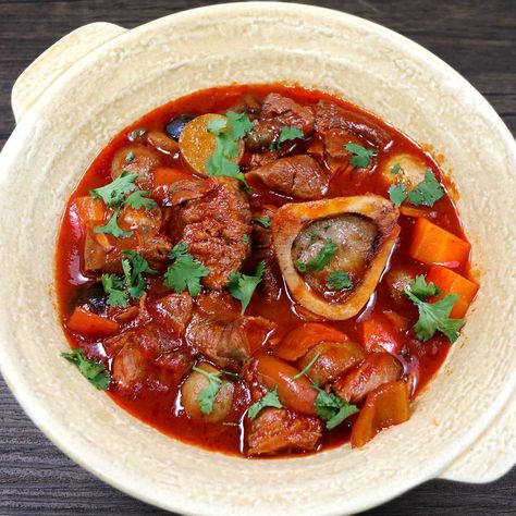 Beef shank and bone marrow stew – Umami Days Beef Bone Stew, Beef Shank Stew Recipe, Beef Shank Soup, Beef Shank Stew, Marrow Soup, Beef Soup Bones, Beef Shank Recipe, Bone Soup, Beef Shank