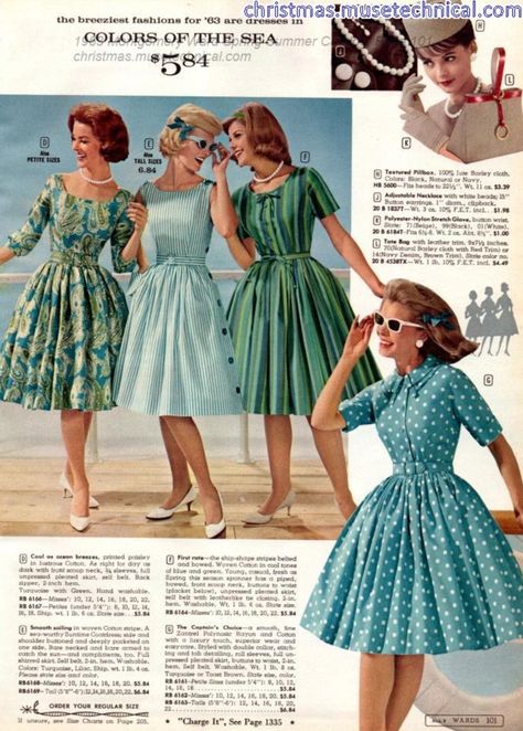 1963 Fashion, 60s Vintage Fashion, 1960s Dresses, 60s Women, 1960 Fashion, Vintage Fashion 1950s, Retro Looks, Fashion 1960s, Historic Clothing