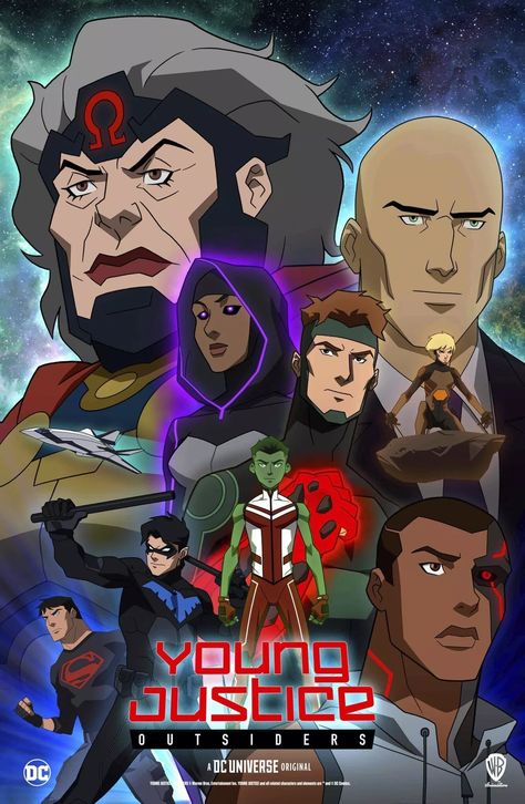 Young Justice Poster, Young Justice Season 4, Young Justice Season 3, Justice Poster, Mighty Mike, Young Justice League, Full Mon, Shantel Vansanten, Free Tv Shows