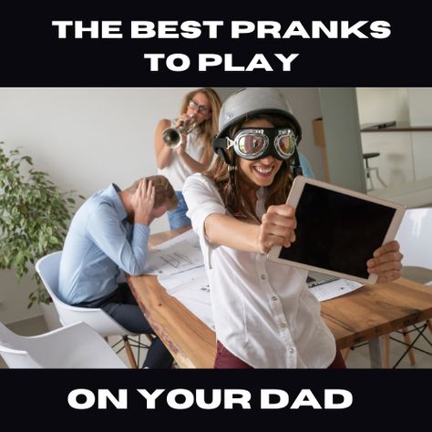 The Best Pranks to Play on Your Dad Easy Pranks To Do At Home, Easy Pranks For Kids, Prank On Mom, Practical Jokes Pranks, Pranks To Pull, Easy Pranks, Best Pranks, Great Pranks, Pranks For Kids