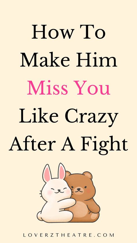 Are you looking for a couple of things to do after a fight with your boyfriend that will make him miss you, want to talk with you, and reconcile? Making your man love you again after a fight is simple, this is why I have written this piece on how to make him long for you like crazy after a fight. See these relationship advice on 11 ways to make him miss you so badly after a fight Crazy Things To Do With Boyfriend, Crazy Things To Do With Your Boyfriend, Why Do You Love Him, How To Make Him Miss You, Compliments For Girls, Message To Your Boyfriend, Marriage Intimacy, Letter To My Boyfriend, Love Notes For Him