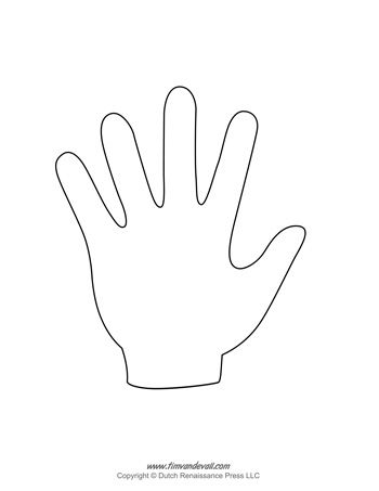 Hand Template Printable Handprint Template, Hand Print Outline, Printable Hands, Handprint Template, Hand Template, Handprint Printable, Passover Crafts, Hand Outline, Mat Man