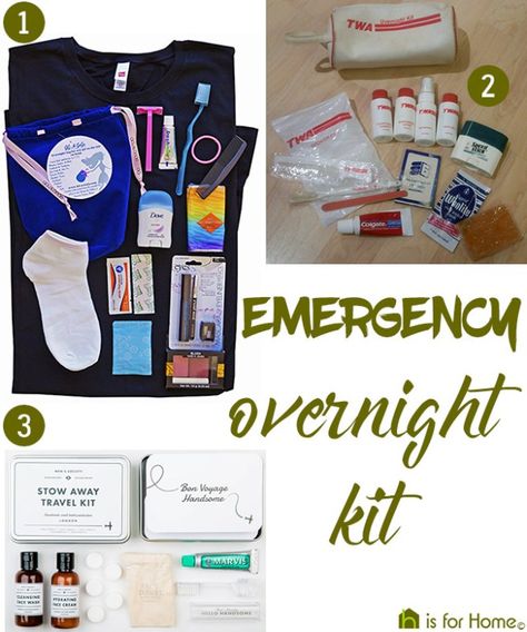 Emergency Preparedness Kit, Safety First, Emergency Kit, Emergency Preparedness, Stay The Night, Overnight Bag, Dodge, The Past