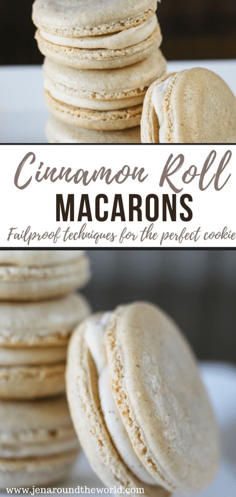 Maca Recipes, Make Macarons, Macaron Recipes, Macaron Flavors, Macaroon Recipes, Easy Appetizers, Cinnamon Recipes, Macaron Recipe, Perfect Cookie