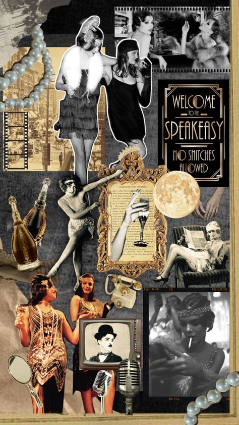 the roaring 20’s 🎞🍾 #roaringtwenties #speakeasy #foryoupage #foryou #foryoufeed #film #popularpage The Roaring Twenties Aesthetic, Speakeasies 1920s, Roaring 20s Fashion Party, Roaring 20s Moodboard, 1920 Speakeasy Fashion, Roaring 20s Speakeasy Aesthetic, Anni 20 Aesthetic, Roaring Twenties Aesthetic, The Roaring 20s Aesthetic