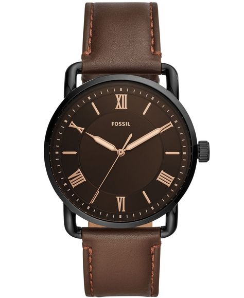 Copeland Brown Leather Strap Watch for Men - 42mm https://whispers-in-the-wind.com/discover-the-latest-mens-accessory-trends-for-2024/?copeland-brown-leather-strap-watch-for-men-42mm Diamond Graphic, Everyday Watch, Brown Leather Strap Watch, Brown Leather Watch, Best Watches For Men, Hand Watch, Brown Leather Strap, Bracelet Argent, Black Stainless Steel