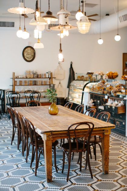 Tatte Bakery. #boston #worththetrip Cafe Brunch Ideas Coffee Shop, Farmhouse Cafe Interior Design, Brunch Cafe Interior, Outdoor Brunch Decor, Pastries Breakfast, Tatte Bakery, Bakery Pastries, Farmhouse Cafe, Café Design