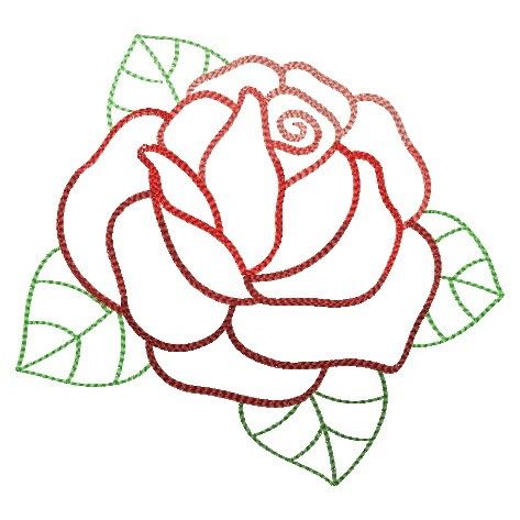 Here is an awesome embroidery site! Embroidery Outline Designs Free Pattern, Embroidery Outline Designs, Embroidery Design Outline, Embroidery Outline, Unique Embroidery Designs, Gradient Flower, Rose Embroidery Designs, Rose Embroidery Pattern, Cat Embroidery Design