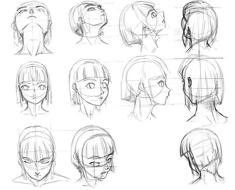 manga face angles Drawing Poses Male, Illustration Reference, Face Angles, Realistic Pencil Drawings, Couple Sketch, Drawing Faces, Face Sketch, Guy Drawing, Drawing Videos