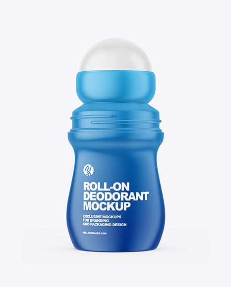 Deodorant Packaging Design Creative, Deodorant Roll On, Deodorant Packaging, Yellow Images, Bottle Mockup, Packaging Mockup, Antiperspirant, Download Images, Creative Words