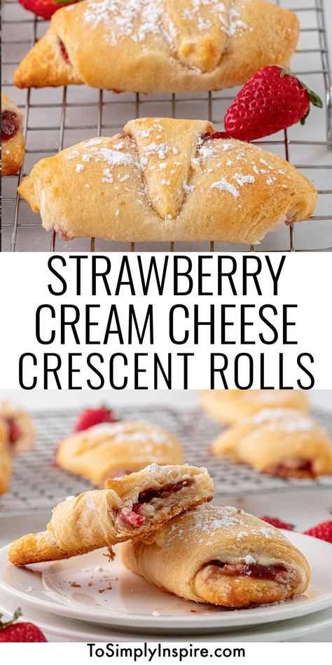 Crescent Desserts, Pillsbury Crescent Recipes, Opalescent Sapphire, Crescent Roll Recipes Dessert, Easy Crescent Roll Recipes, Crescent Roll Recipes Dinner, Recipes Using Crescent Rolls, Crescent Roll Dessert, Golden Morning