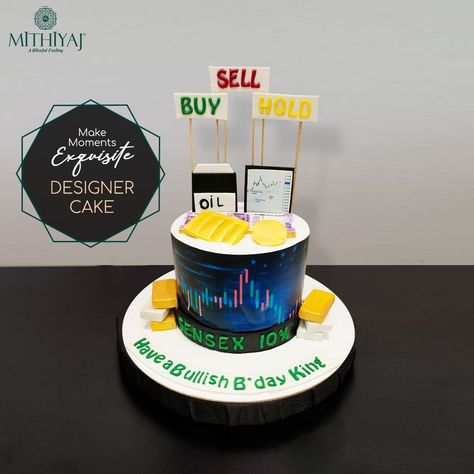 Customizing cake makes the special day so much more special. Let's together make each special day memorable with an amazing out-of-the-box cake from #Mithiyaj. Place an Order Byculla (W) 📞 +91 74000 11120 Kurla (W) 📞 +91 74000 09617 OR 🌐 www.mithiyaj.com #MithePeRajMithiyaj #cake #tallcake #sharemarketthemedcake #customizeyourcake #birthdayspecialcake #designercake #trendycake #personalizeyourcake #cake #birthdaycake #customizedcake #pastry #cupcakes #chocolate #indiansweets #muffin #foodie Share Market Theme Cake, Tall Cakes, Theme Cake, Indian Sweets, Special Cake, Love Cake, Share Market, Box Cake, Themed Cakes