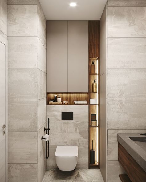 Lantai Vinil, Toilette Design, Glam Bathroom, Modern Small Bathrooms, Bright Bathroom, Bathroom Inspiration Modern, Bathroom Decor Luxury, Washroom Design, Modern Toilet