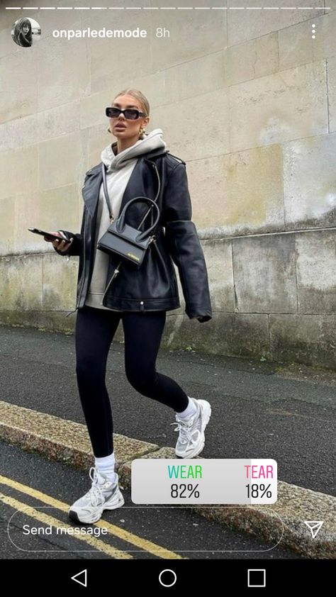 Style With New Balance 530, New Balance 530 Outfit Leggings, How To Style New Balance 530, Outfits With New Balance 530 Shoes, New Balance 530 Outfit Skirt, Chunky Trainers Outfit, New York Fits, Trainers Outfit, Chunky Trainers