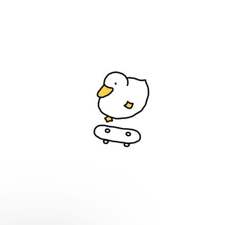 Pin by Reborn Chang on widget | Cute small drawings, Mini drawings, Cute little drawings Duck Pfp Drawing, Aesthetic Duck Pfp, Pfp Simple Drawing, Cute Duck Pfp Aesthetic, Cute Goose Pfp, Simple Icons Pfp, Easy Goose Drawing, Funny Goose Drawing, Cool Small Drawings Aesthetic