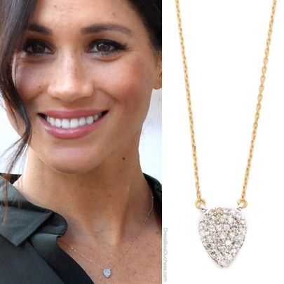 Meghan Markle Jewellery, Meghan Markle Necklace, Meghan Markle Jewelry, Minimalist Diamond Necklace, Drop Ring, Indian Jewelry Earrings, Meghan Markle Style, Adina Reyter, Tie Necklace