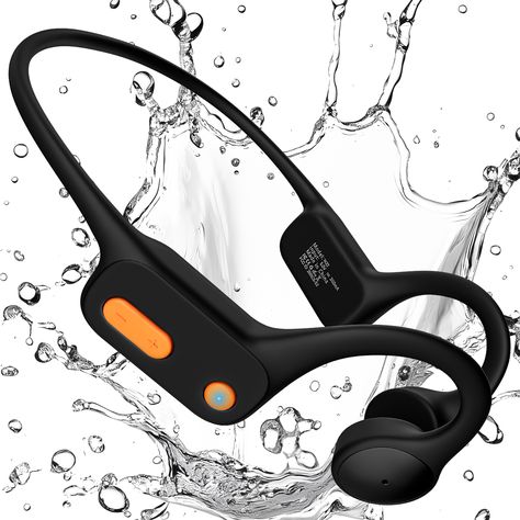 Swimming,waterproof headphoen, swimming headphone Waterproof Headphones, Headphones Bluetooth, Music Headphones, Mp3 Music, Bluetooth Headphones, Christmas List, In Ear Headphones, More Fun, Bones