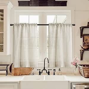 Ikea linen curtains