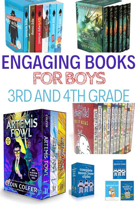 4th Grade Reading Books, Book Series For Boys, Read Aloud Chapter Books, 4th Grade Books, Boys Books, 3rd Grade Books, Babysitting Ideas, Elementary Books, Leveled Books