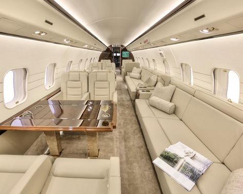 The Cabin Private Plane Interior, Jets Privés De Luxe, Private Jet Interior, Jet Privé, Luxury Jets, Luxury Private Jets, Private Aircraft, Private Plane, Skyline Gtr