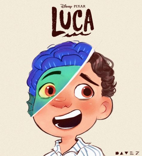 Luca Pixar, Luca Disney, Lucas Movie, Lucas Arts, Iphone Wallpaper Cat, Disney And Pixar, Seni Cat Air, Pixar Movies, Calamari