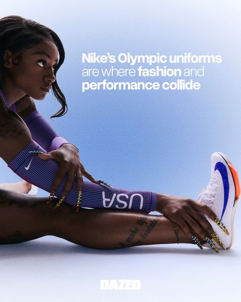 We speak to Nike’s athletes and designers about crafting their kits in style 💯 Nike Athletes, Athletic Director, Olympics 2024, Paris Olympics, Uniform Fashion, Serena Williams, This Summer, In Style, Yogurt