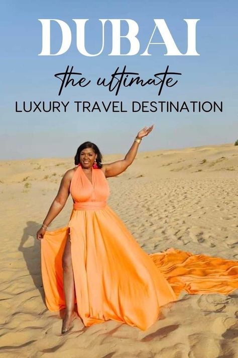 For Black Women, a luxurious holiday in Dubai is the ideal. With the help of our Dubai travel guide, discover how to live like the queen you are. It contains information about our Dubai travel package, Dubai travel outfits and assistance with what to dress, and Dubai travel style. Travel Divas can assist you with whatever kind of trip you're looking for to Dubai. Our goal is to fulfil your dream of a luxurious vacation in Dubai. Check out our tour of Dubai by clicking here.