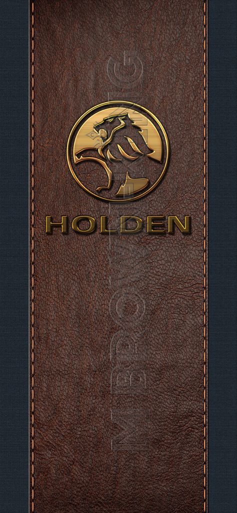 #holden #supercar #gold #logo #brown #leather #style #iphone #stitches #blue Holden Wallpaper, Holden Logo, Holden Australia, Iphone 10, Art Sites, 4k Wallpaper, Wallpapers Iphone, Leather Style, Gold Logo