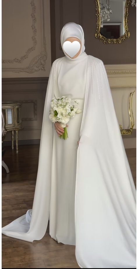 Modest Bridal Dresses, Elegant Long Sleeve Wedding Dresses, Wedding Dress Hijab, Wedding Dresses Hijab Bride, Muslim Wedding Gown, Baju Kahwin, Muslimah Wedding Dress, Nikah Dress, Muslimah Wedding