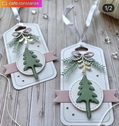 Tailor Made Tags Stampin Up Cards, Tags Stampin Up, Christmas Tags Handmade, Xmas Gift Tags, Christmas Gift Tags Diy, Christmas Gift Tags Handmade, Xmas Tags, Christmas Card Inspiration, Gift Tags Diy