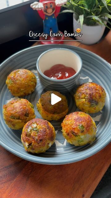 Corn Recipes Indian Snacks, Appe Recipe Indian, Corn Recipes Indian, Corn Balls, Boil Sweet Corn, Foodie Couple, Indian Diet Recipes, Indian Breakfast Recipes, Sweet Corn Recipes