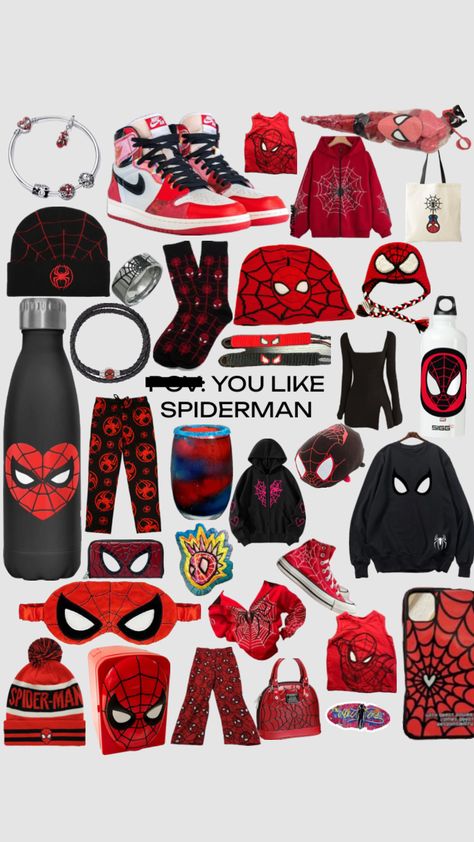 Spider Man Quinceanera, Aesthetic Spiderman Wallpaper, Spider Man Outfits Ideas, Spiderman Things, Bad Christmas, Spiderman Room, Spiderman Outfit, All Spiderman, Spiderman Gifts