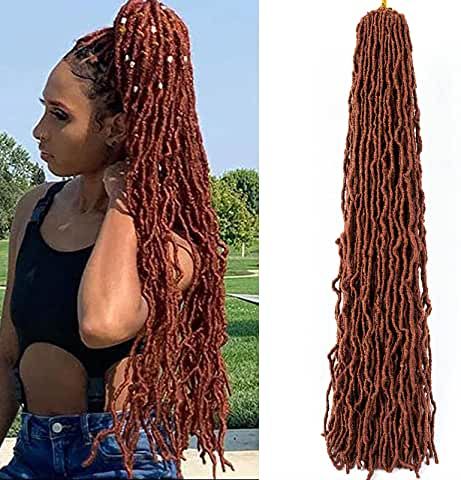 Amazon.com: orange faux locs - International Shipping Eligible Orange Faux Locs, Faux Locs, Locs, Wigs, Dreadlocks, Australia, Orange, Hair Styles, Hair