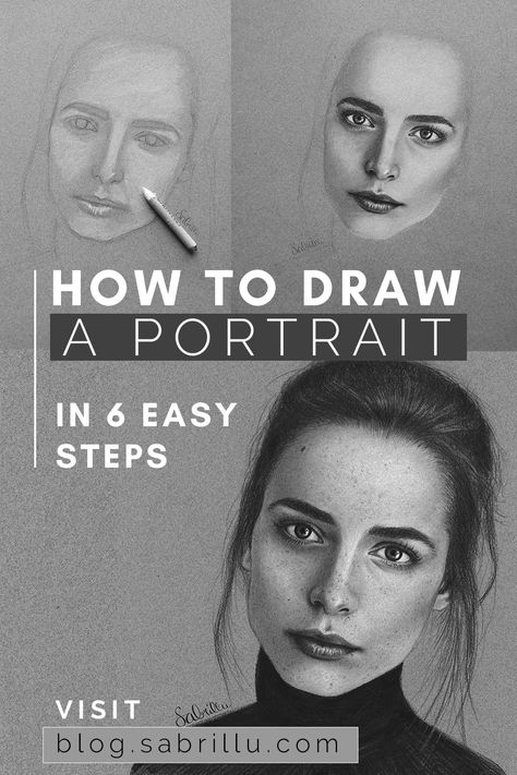 Drawing Portraits For Beginners, Pencil Sketch Portrait Tutorial, Portrait Drawing Beginner, How To Portrait, Basic Cartoon Drawing, Portrait Drawing Reference Sketch, How To Sketch A Portrait, Realistic Portrait Drawing Tutorial, How To Draw Portraits For Beginners