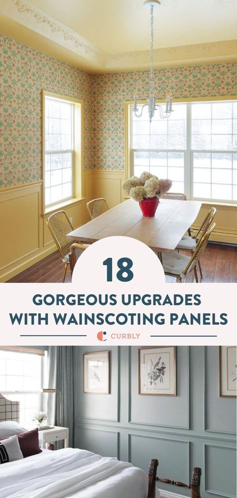 wainscoting ideas Colorful Wainscoting Ideas, Black Beadboard, Blue Beadboard, Ikea Mirror Hack, Wainscoting Ideas, Beadboard Wainscoting, Wainscoting Styles, Ikea Mirror, Wainscoting Panels