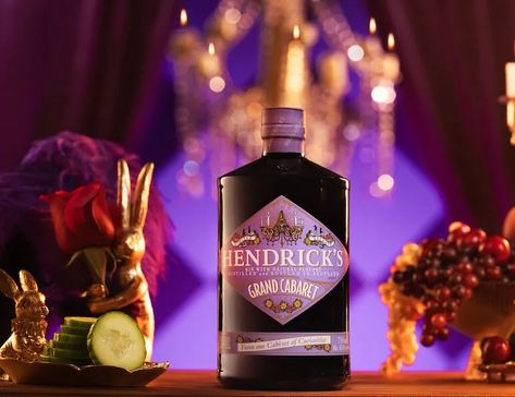 Stone Fruit-Flavored Gins : Hendrick’s GRAND CABARET Parisian Party, Premium Gin, Gin Brands, Hendricks Gin, Cherry Liqueur, Stone Fruits, Japanese Whisky, Orange Twist, Peach Schnapps