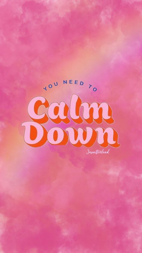 You need to calm down Wallpaper  #taylorswift #wallpaper #wallpaperiphone #yntcd  #digitalart #taylorswiftart #art #drawing You Need To Calm Down Taylor Swift Wallpaper, You Need To Calm Down Wallpaper, You Need To Calm Down Aesthetic, You Need To Calm Down, Calm Down Wallpaper, You Need To Calm Down Taylor Swift, Music Phone Wallpaper, Swiftie Wallpaper, Lover Album