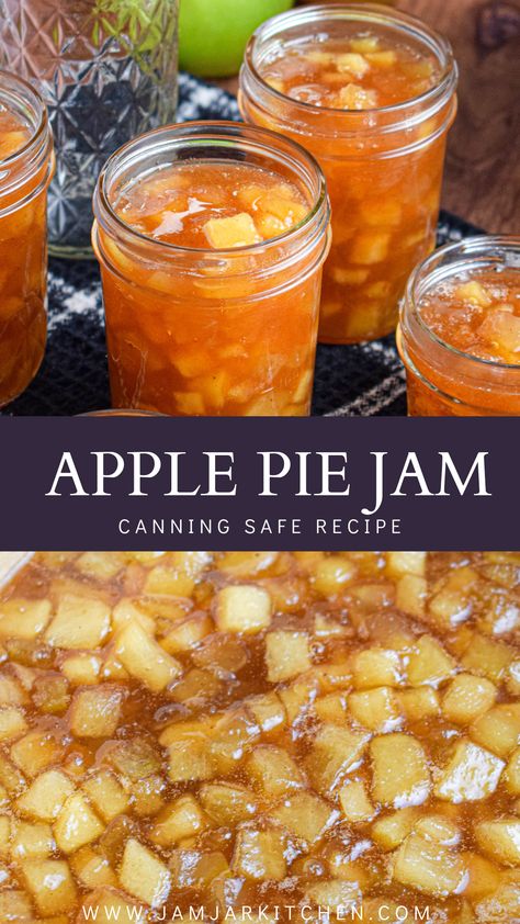 Fall apple preserving recipe Gala Apple Canning Recipes, Canning Spiced Apple Rings, Canning With Apples Recipes, Apple Cinnamon Jam Recipe, Dutch Apple Jam, Spiced Apple Jam Recipe, Extra Apples Easy Recipes, Pomegranate Canning Recipes, Pineapple Upside Down Cake Jam