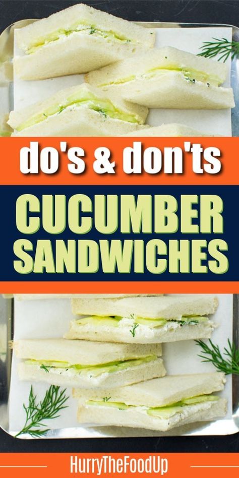 Cucumber Tea Sandwiches Recipes, Cucumber Sandwiches Recipes, Cucumber Tea Sandwiches, Tea Party Sandwiches, Tea Sandwiches Recipes, Party Sandwiches, Cucumber Sandwiches, Vegetarian Sandwich, Veggie Sandwich