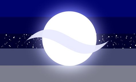 Night Xenogender, Moon Xenogender, Xenogenders Flags, Moon Gender, Night Gender, Xeno Genders, Foggy Night, Xeno Hoard, Xenogender Hoard