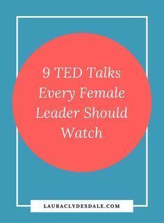 Ted Talks For Students, Ted Talks For Kids, Female Leader, Leadership Inspiration, Leadership Management, Ted Talk, Leadership Tips, Women In Leadership, Business Leadership