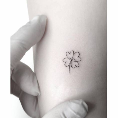 4 Leaf Clover Tattoo Men, Tattoo Men Arm, 4 Leaf Clover Tattoo, Leaf Clover Tattoo, Four Leaf Clover Tattoo, Luck Tattoo, Clover Tattoo, Shamrock Tattoos, Sunflower Tattoo Shoulder