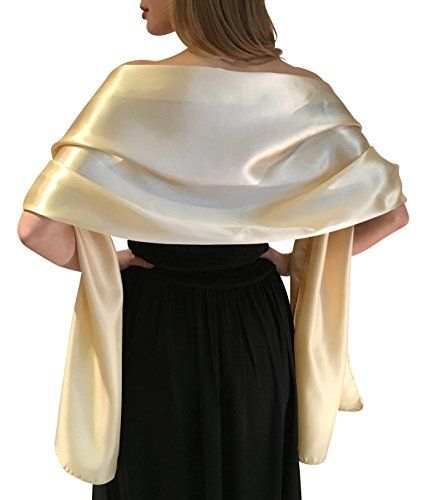 Stunning Silky Satin Bridal Wrap Stole Shawl Pashmina Sca... https://www.amazon.co.uk/dp/B0195CFM0G/ref=cm_sw_r_pi_dp_x_jSdNyb99Z2A88 Gold Shawl, Satin Shawl, Gold Evening Dresses, Pashmina Wrap, Dresses Satin, Bridal Wrap, Satin Evening Dresses, Wedding Shawl, Wedding Wraps