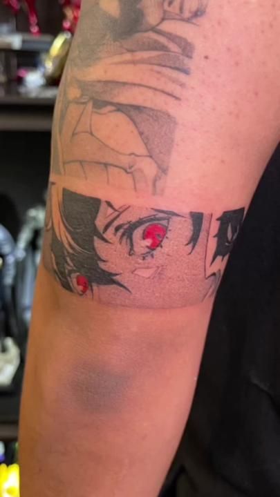 Persona 4 Tattoo, Persona 5 Tattoo Ideas, Persona 5 Tattoo, Persona Tattoo, Epic Tattoos, 5 Tattoo, Persona 1, Gamer Tattoos, Epic Tattoo