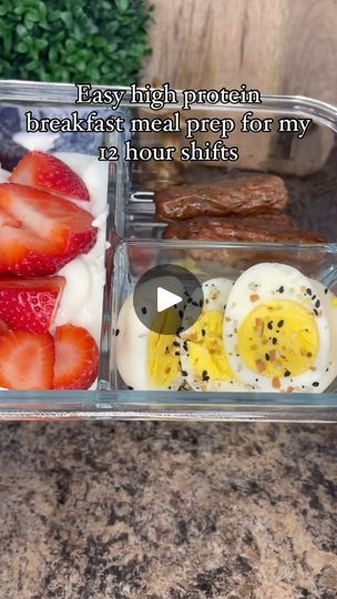 Boil Egg Breakfast Ideas, Boiled Eggs Breakfast Ideas, Boiled Egg Breakfast Ideas, Protein Breakfast Meal Prep, High Protein Breakfast Meal Prep, Easy High Protein Breakfast, High Protein Low Carb Breakfast, Oikos Triple Zero, Light Eating