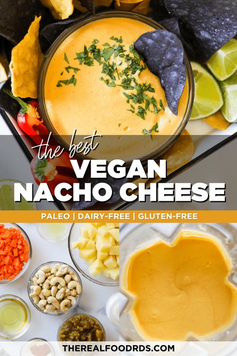 Vegan Nacho Cheese, Nachos Cheese Dip, Vegan Nachos Cheese, Paleo Appetizers, Sweet Potato Nachos, Tortilla Chip, Vegan Nachos, Loaded Sweet Potato, Raw Pumpkin Seeds